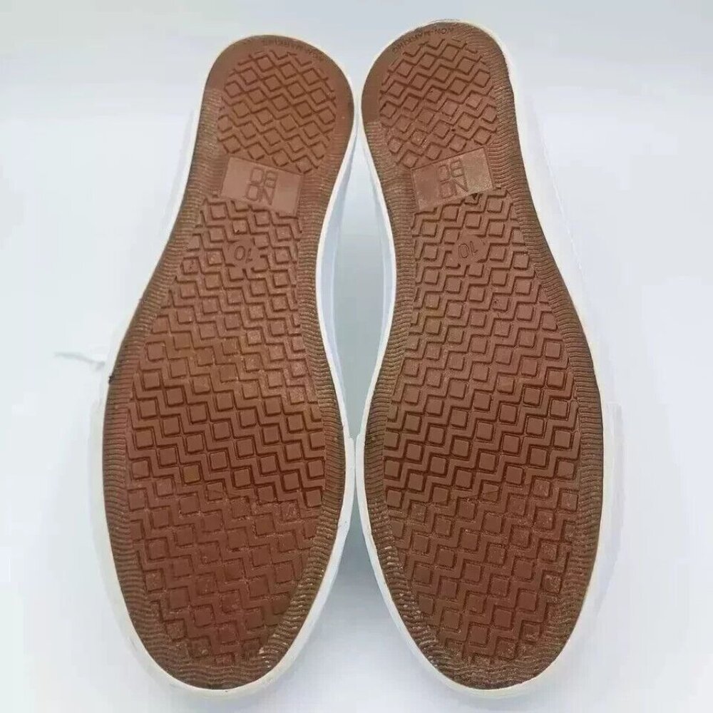 No Boundaries Shoes Womens Size 10 Canvas White Sneaker Comfort Shoe Lace Up - Picture 9 of 11